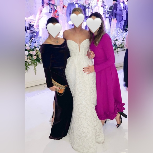 Greta Constantine Sevin Midi Dress in Fuschia - Picture 8 of 17